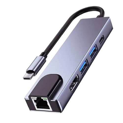 5 In 1 Type C Converter Hub To HDMI — Generic