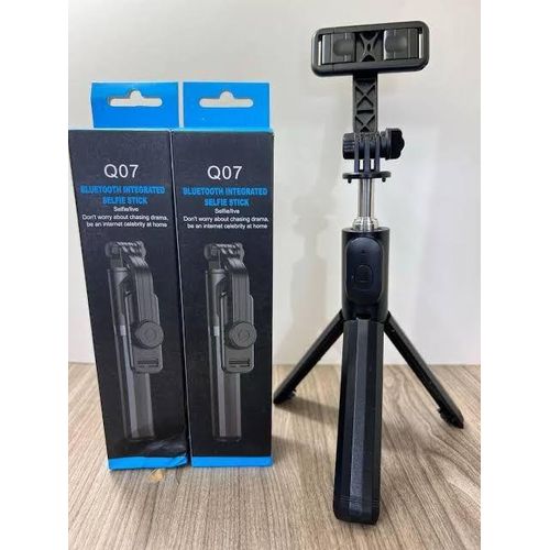 Q07 Bluetooth Integrated Selfie Stick- 360° Rotating — Generic