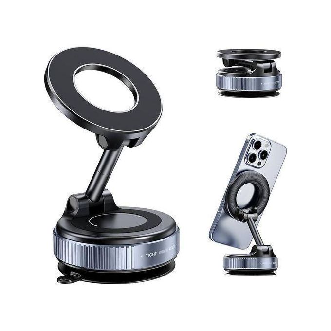 Cellphone Holder K007 Vacuum Suction Magnetic Bracket, a car phone stand