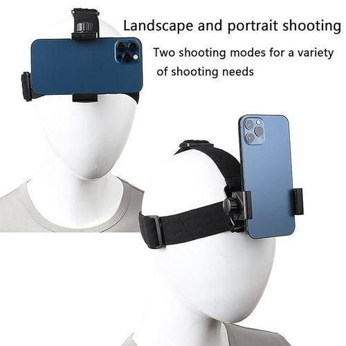 HeadStrap Mount with Screw &amp; Mobile Holder Compatible with All Smart Phones — Generic