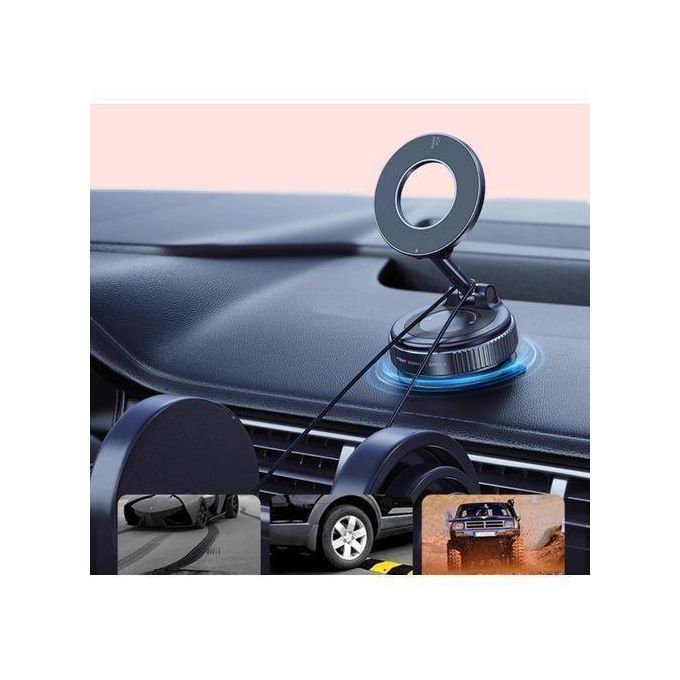 Cellphone Holder K007 Vacuum Suction Magnetic Bracket, a car phone stand
