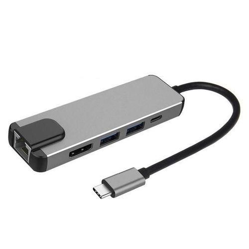 5 In 1 Type C Converter Hub To HDMI