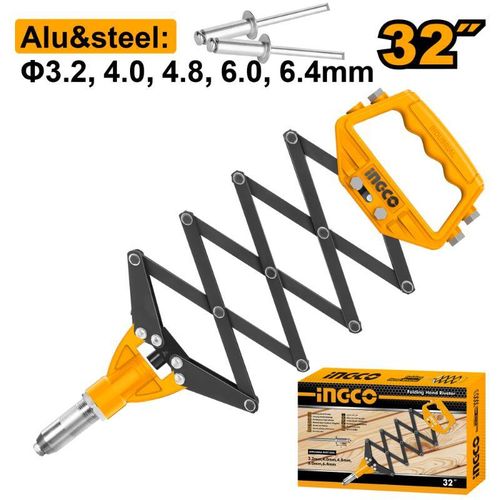 Ingco Hand Riveter 32Inch Folding — Ingco